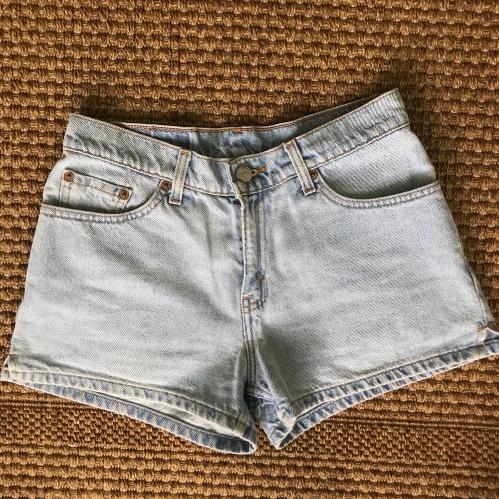 Vintage high wasted Levi Strauss denim shorts